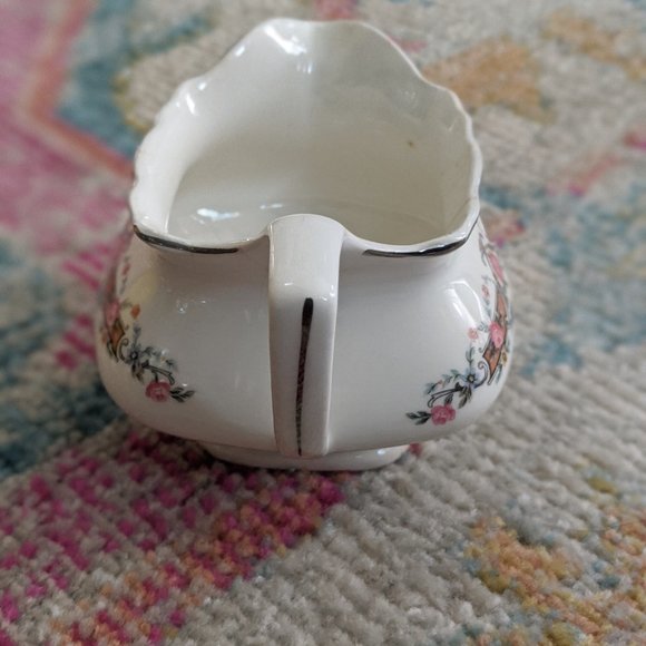 Antique Porcelain Cream Serving Dish - Picture 2 of 3